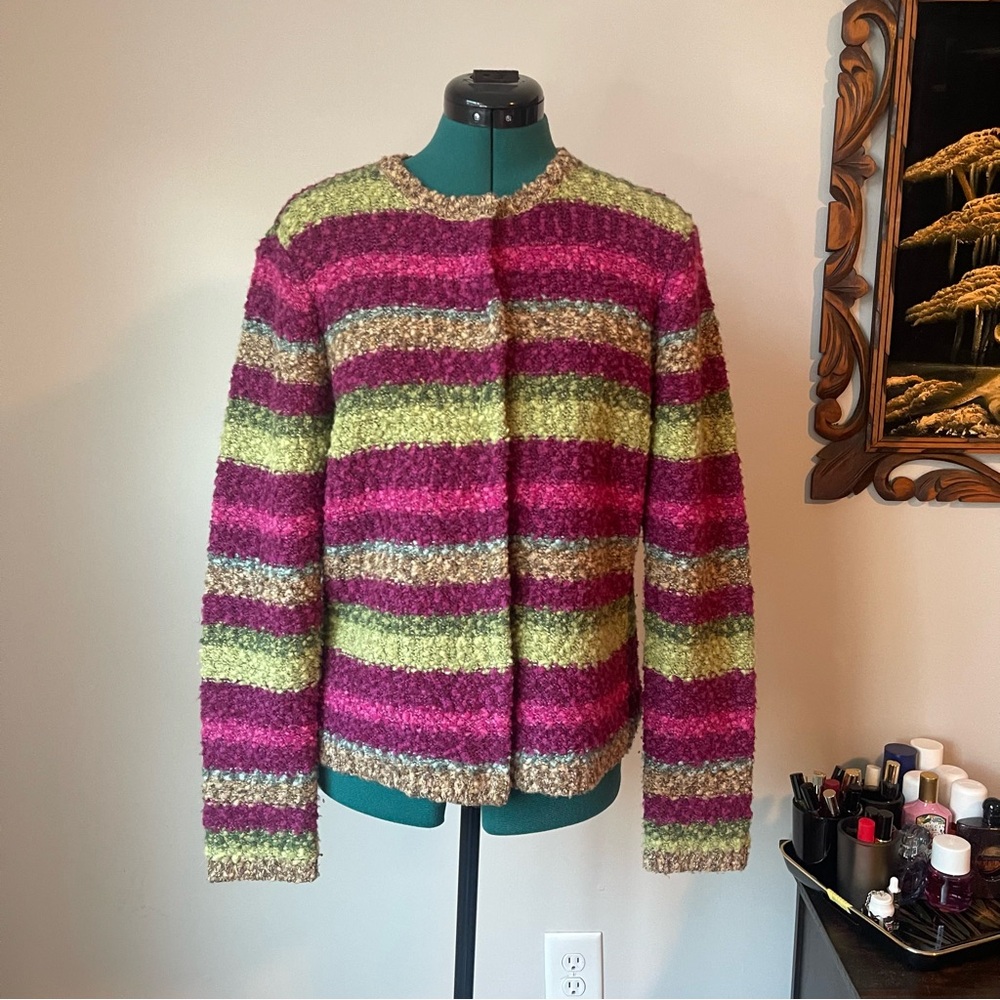 Wool Cardigan L